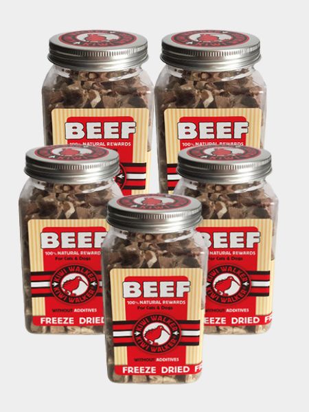 Friandises naturelles pour chien et chat - Boeuf - Kiwi Walker – Image 3