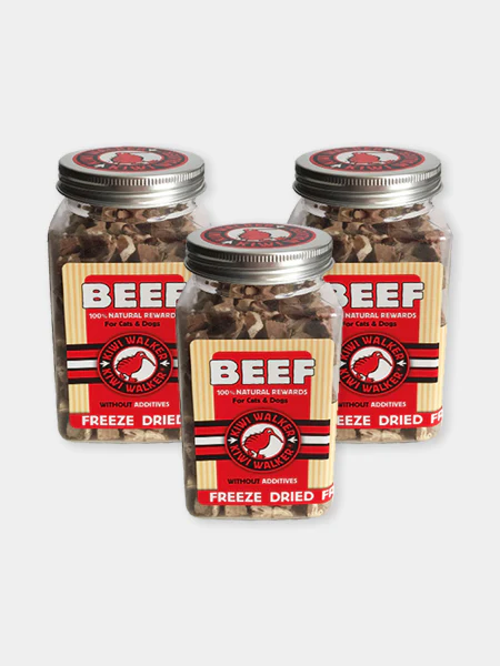 Friandises naturelles pour chien et chat - Boeuf - Kiwi Walker – Image 2