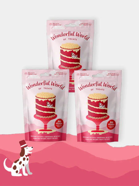 Friandises pour chien - Red Velvet cake 🍰 - The Wonderful World of Treats – Image 2