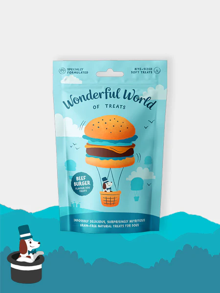 Friandises pour chien - Hamburger au bœuf 🍔🐂 - The Wonderful World of Treats