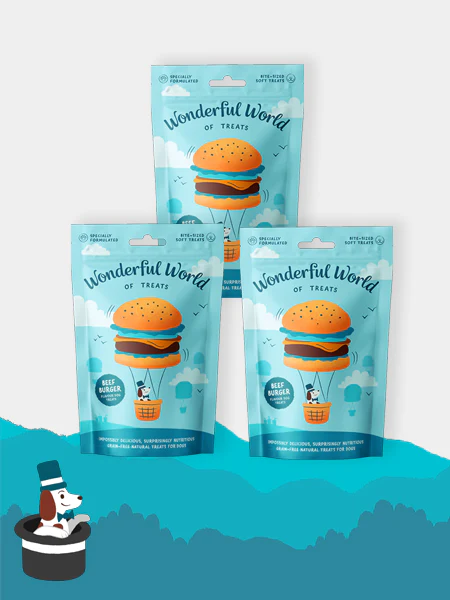 Friandises pour chien - Hamburger au bœuf 🍔🐂 - The Wonderful World of Treats – Image 2