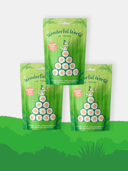 Friandises pour chien - Maki au Saumon 🍣🐟 - The Wonderful World of Treats – Image 2