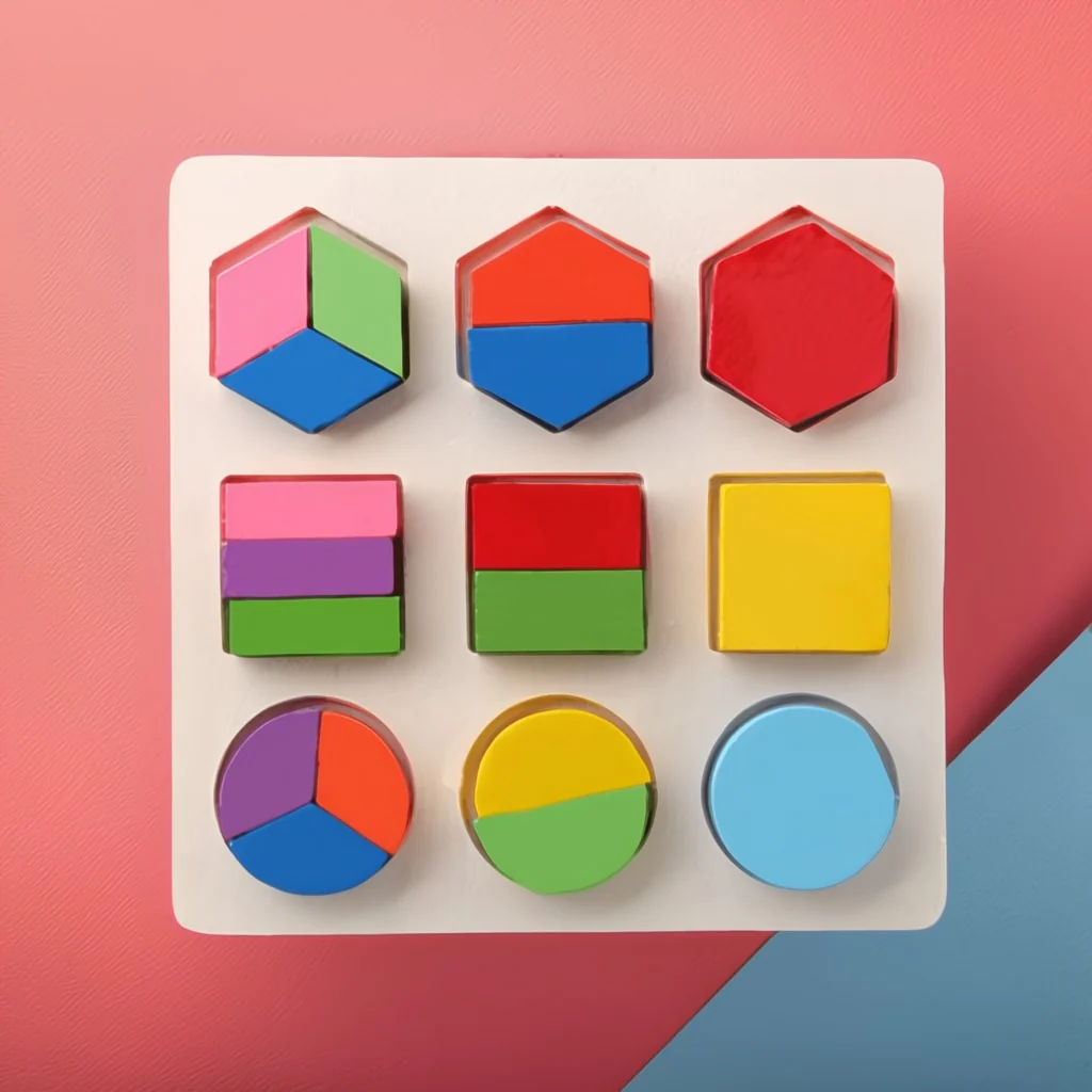 🟨Puzzle Montessori à points - Reconnaissance des formes – Image 3